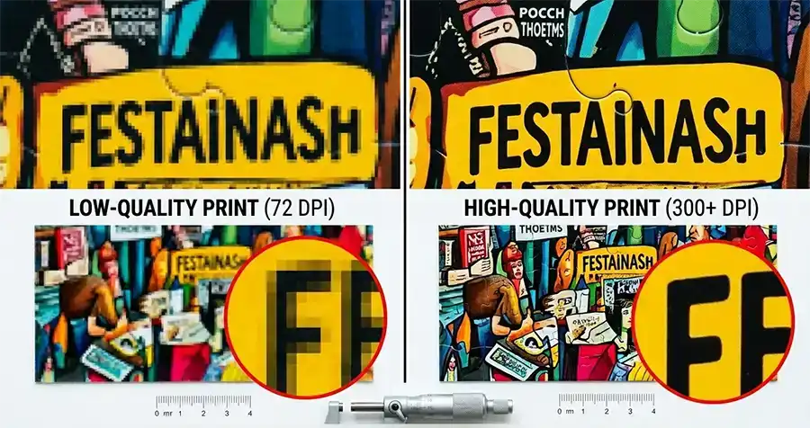 low quality pixel vs good quality pixel